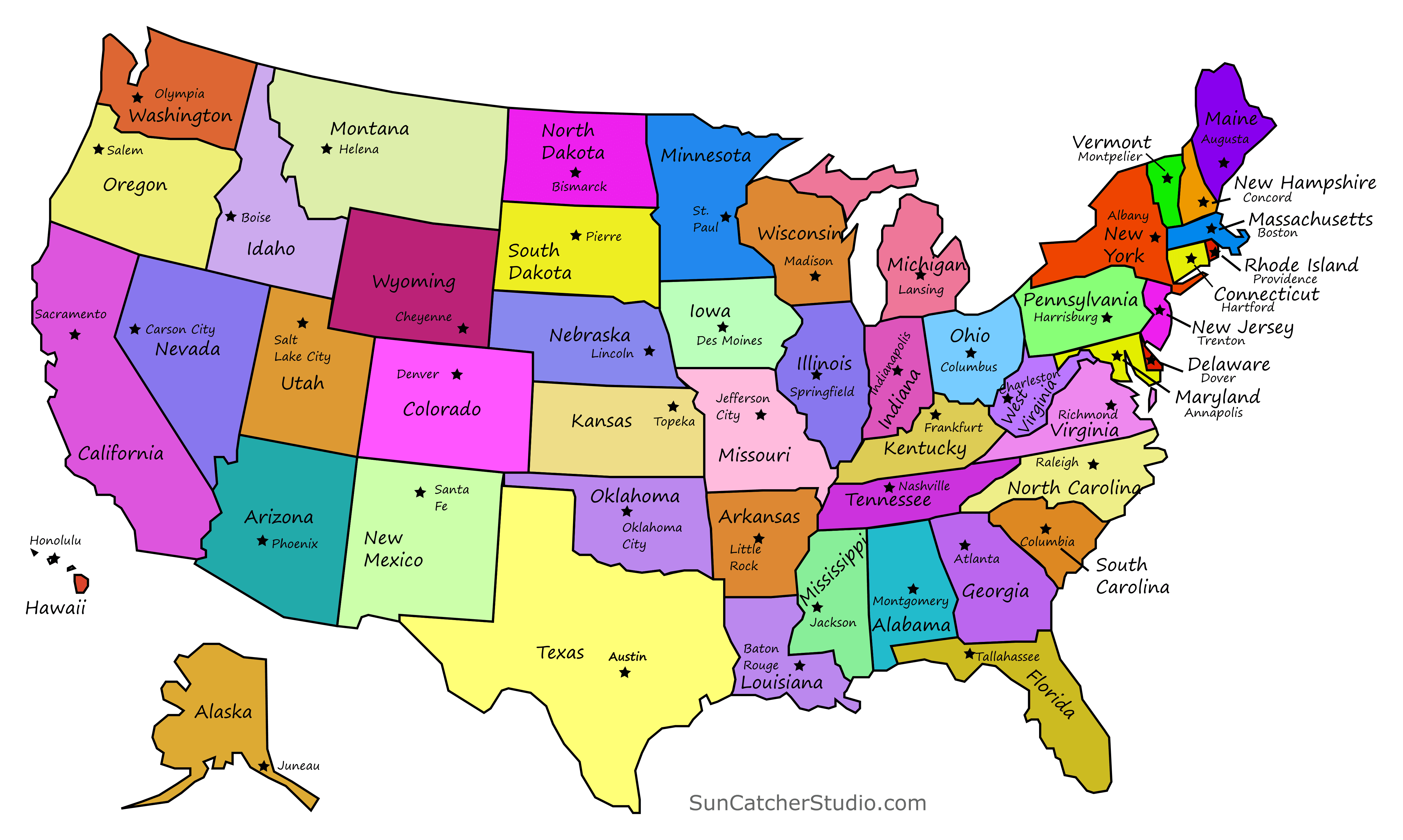 States In The U S With The Highest And Lowest Tax Burdens Pettibone   US Map By State 